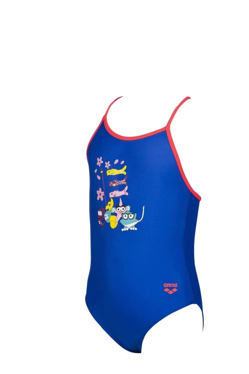 Kids Girls One Piece Swimsuit - Kids Girls One Piece Swimsuit - Team Sport