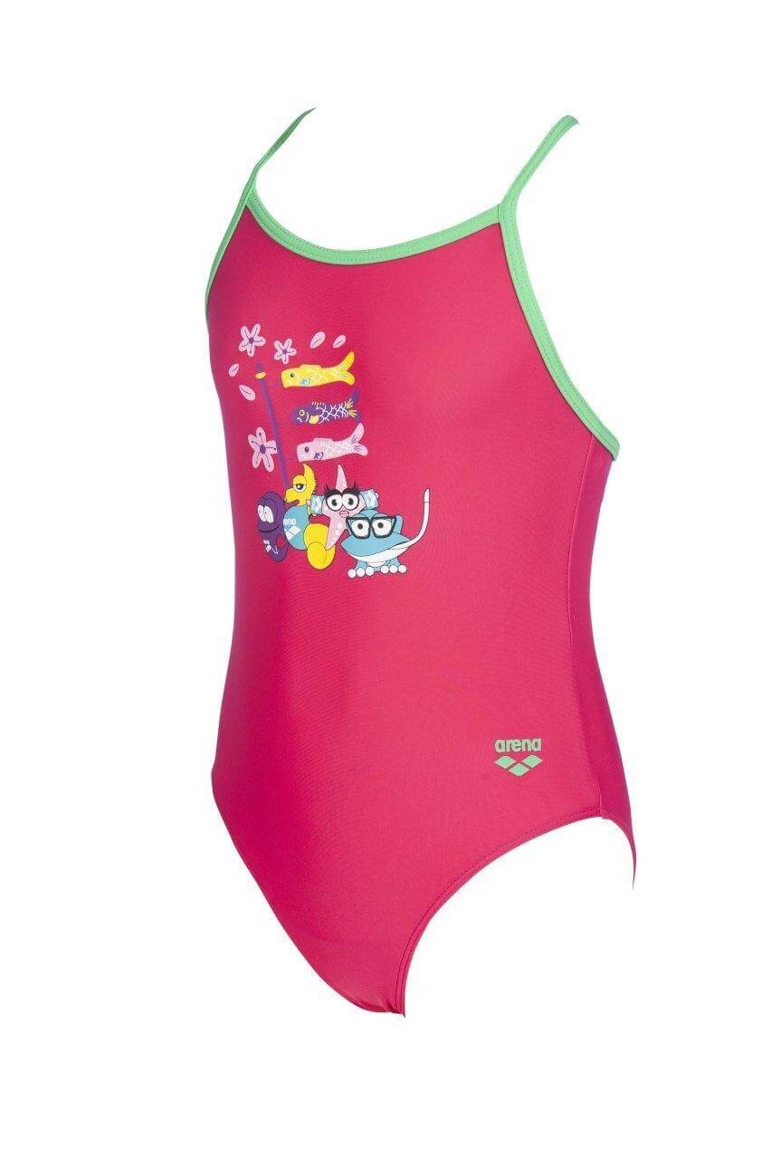 Kids Girls One Piece Swimsuit - Kids Girls One Piece Swimsuit - Team Sport