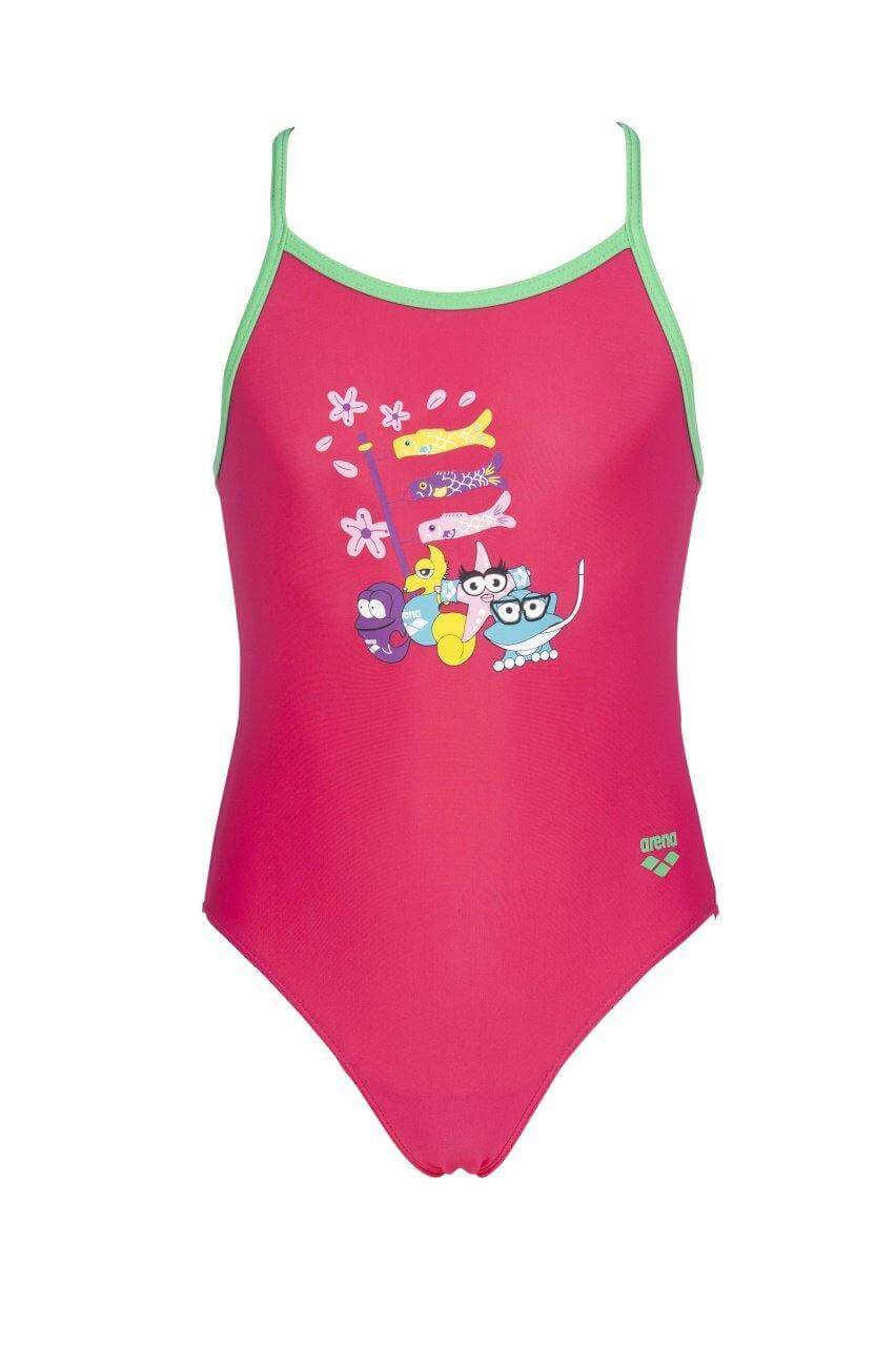 Kids Girls One Piece Swimsuit - Kids Girls One Piece Swimsuit - Team Sport