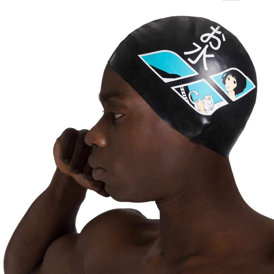 anime Swimming Cap