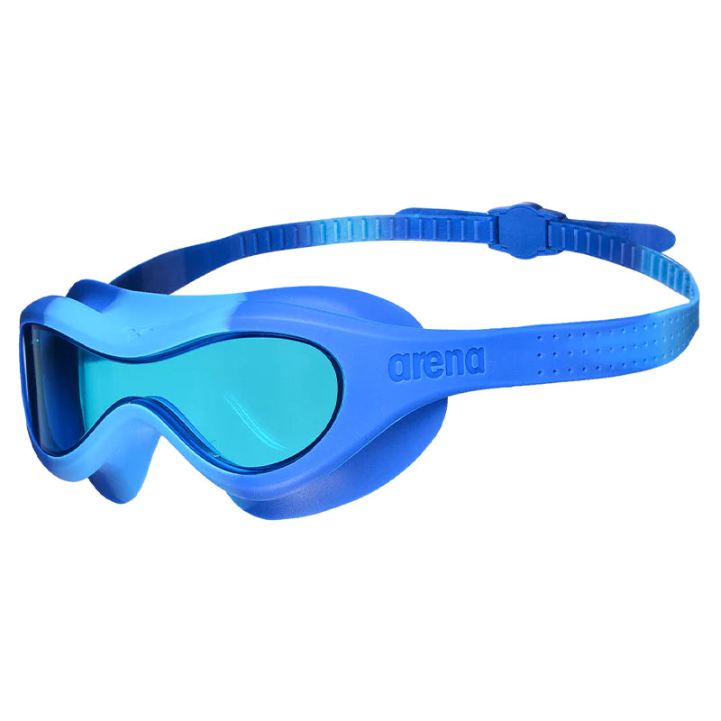 Gafas de natación Arena Tracks Mirror Junior Blue/Yellow Cooper