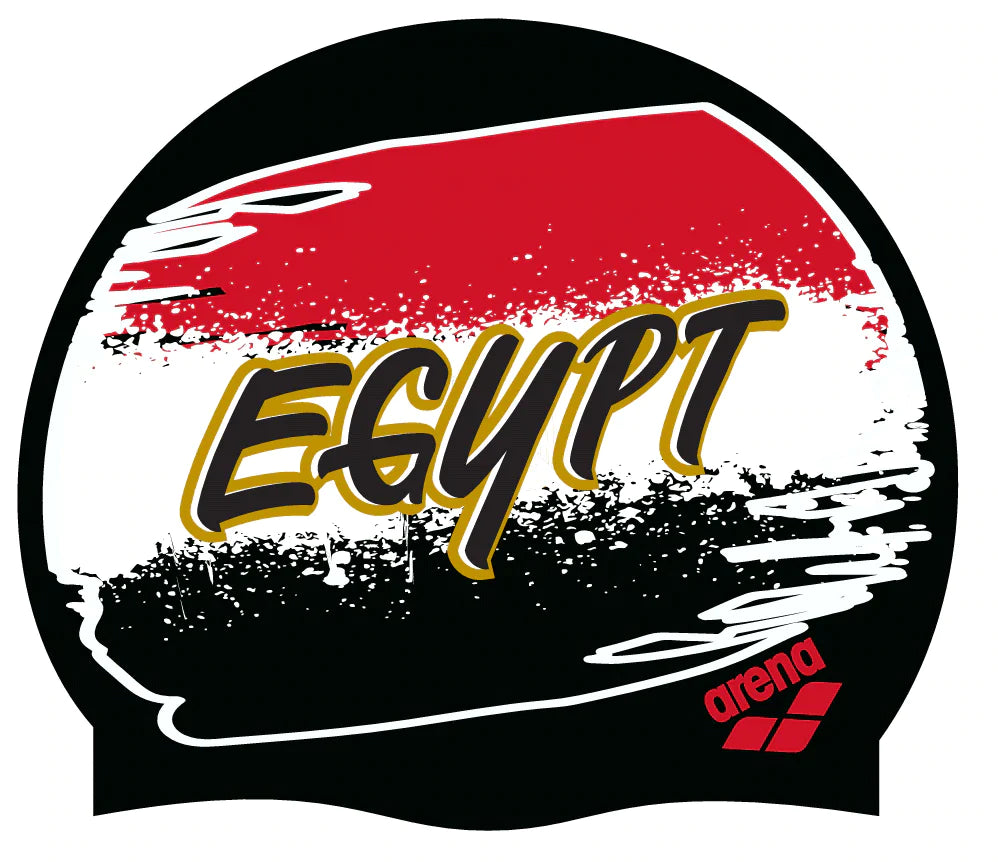 Egypt Flag Swimming Cap