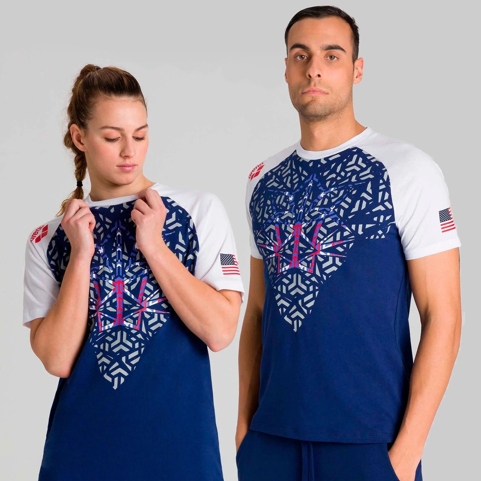 Unisex USA Bishamon Raglan T-shirt